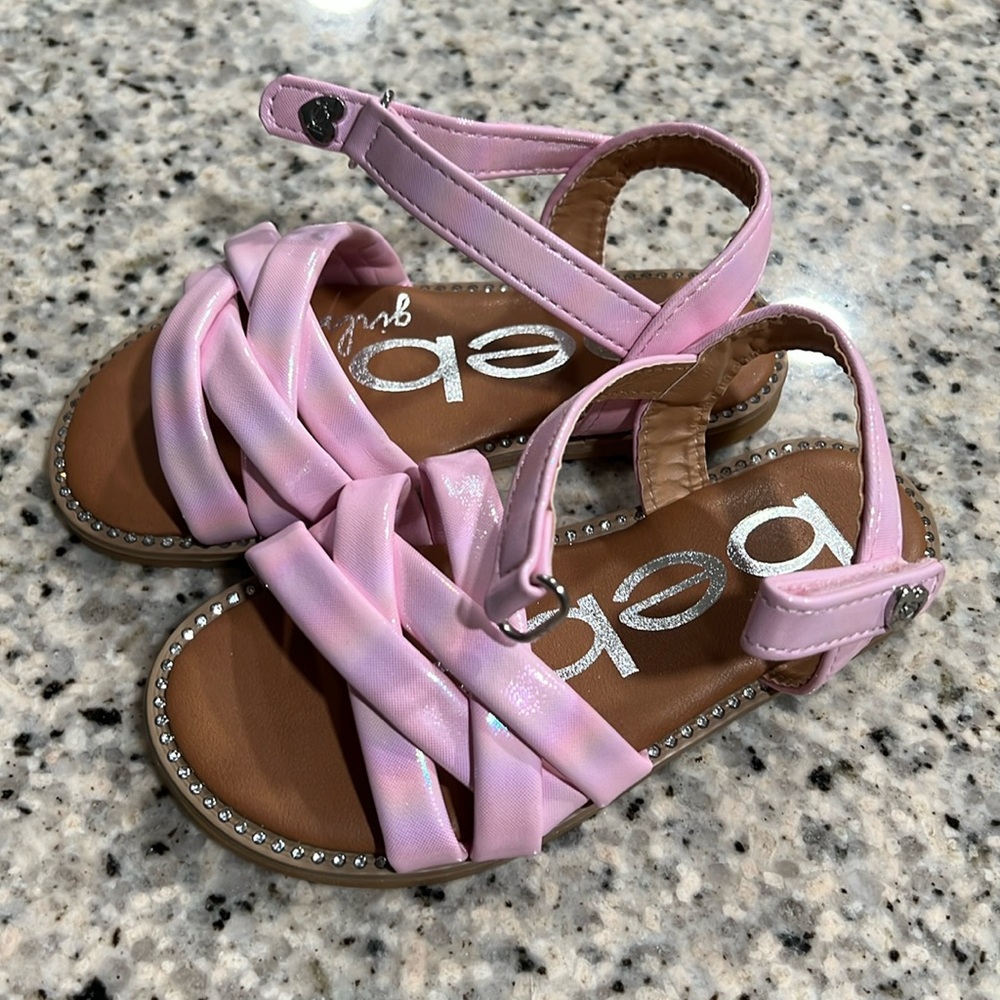 Girls Bebe Sandals